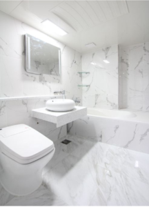 الفرق بين الرخام الطبيعي والصناعي للمغاسل